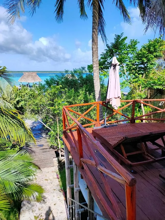 Villa Ensueno, Lagoon Private Front Bacalar