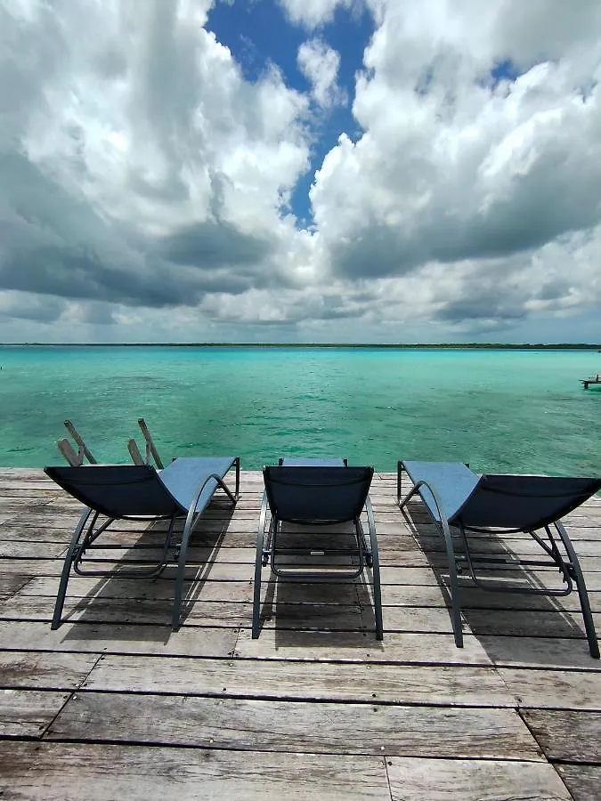Villa Ensueno, Lagoon Private Front Bacalar Ubytování v soukromí